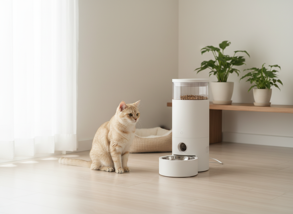猫用自動給餌器の選び方｜留守番・多頭飼い・食べすぎ対策で失敗しないチェックポイント
